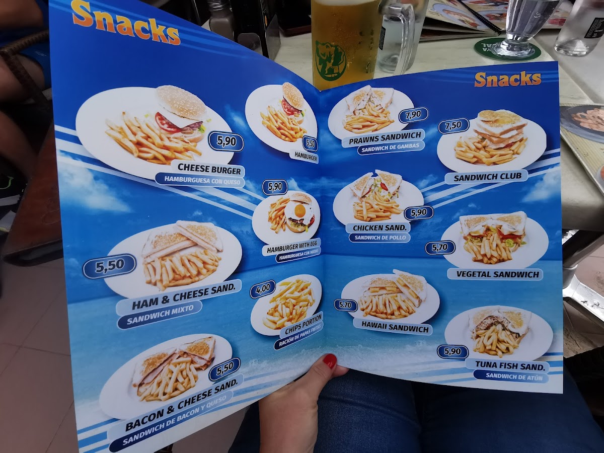 Menu Blue Beach-5